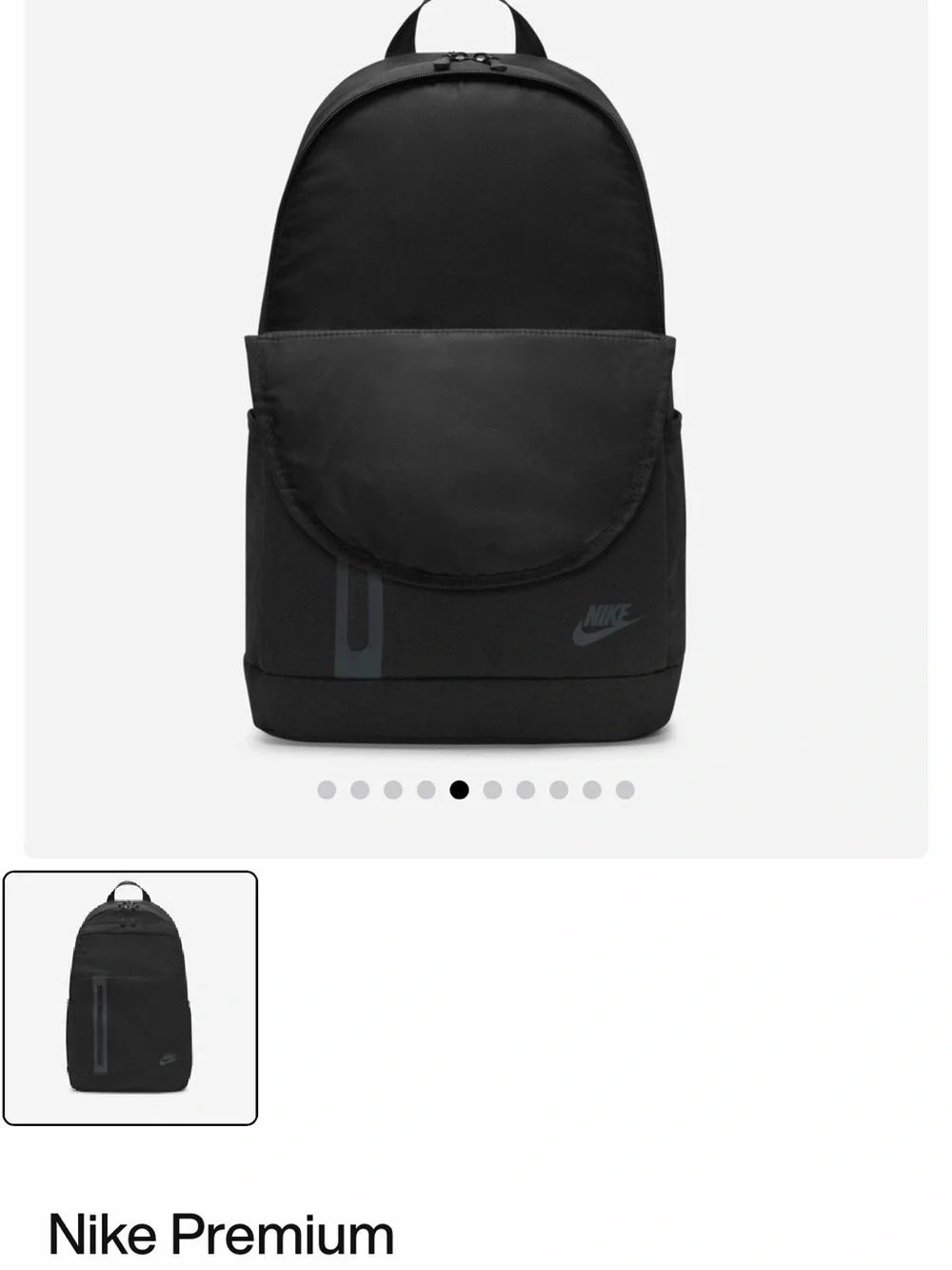 Nike Black Compact Everyday Backpack NWT